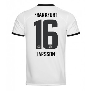 Eintracht Frankfurt Hugo Larsson #16 Rezervni Dres 2023-24 Kratak Rukavima